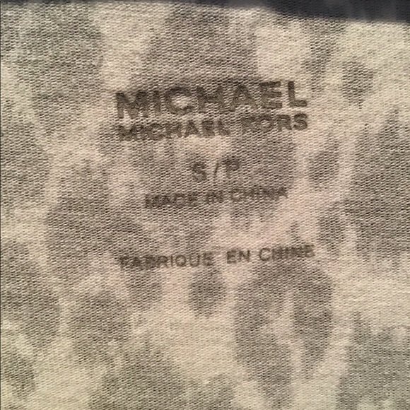 Michael by Michael Kors Leopard Top Size S - Picture 4 of 4